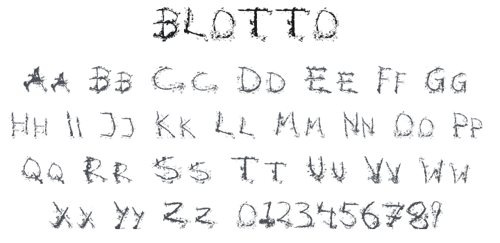 Blotto Font