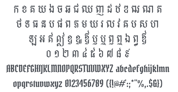 Bokor Font