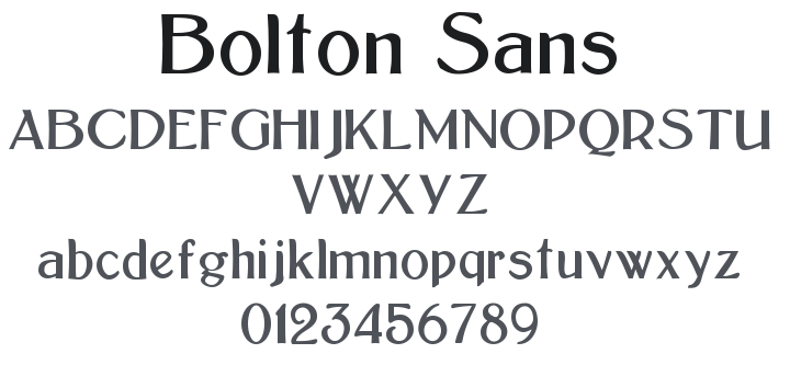 Bolton Sans Font Family
