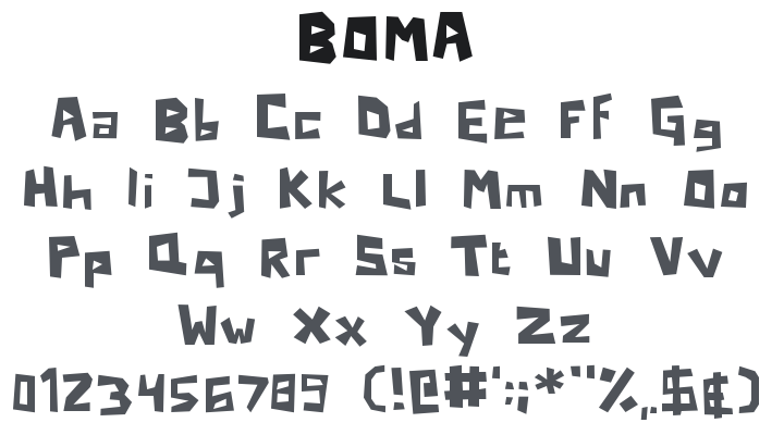 Boma Font