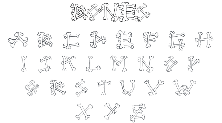 Bones 2 Font