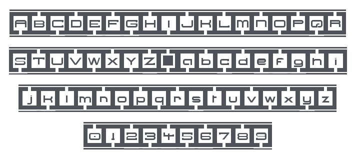 Border Base Future Font Family