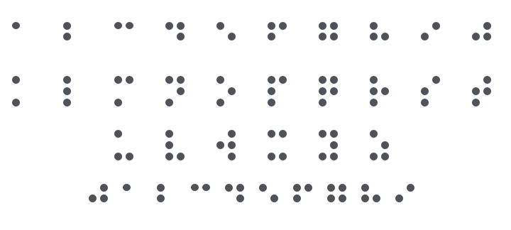 Braille Font