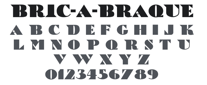 Bric-a-Braque Font
