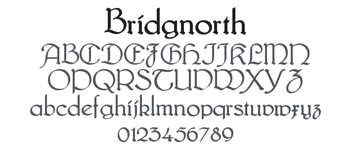 Bridgnorth Font Family