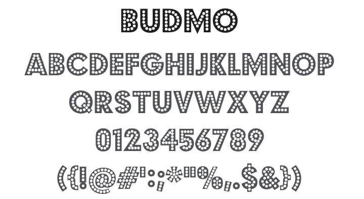 Budmo Font Family