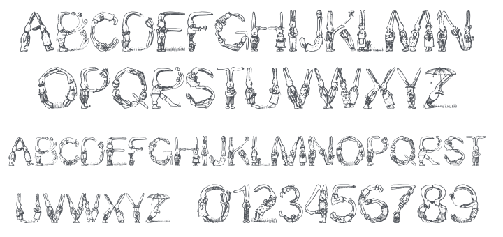 Bunny Rabbits Font