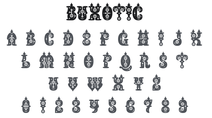 Buxotic Font