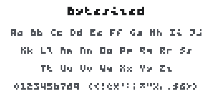 Bytesized Font