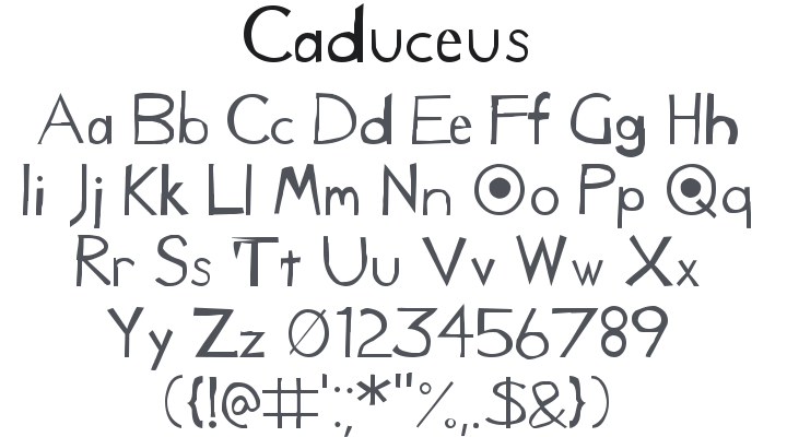 Caduceus Font
