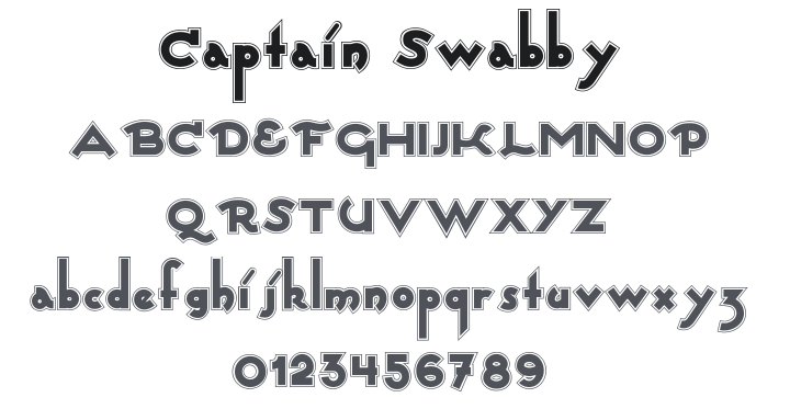 Captain Swabby Font