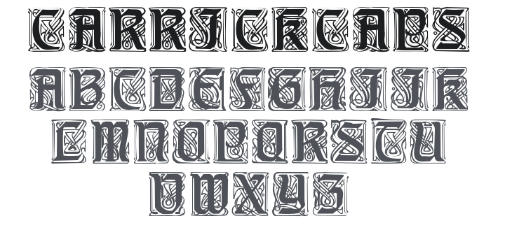 Carrick Caps Font