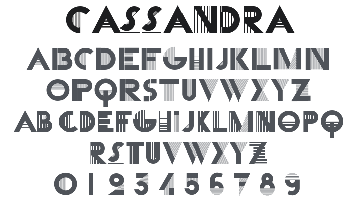 Cassandra Font Family