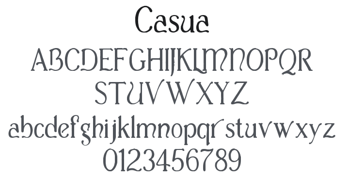 Casua Font Family