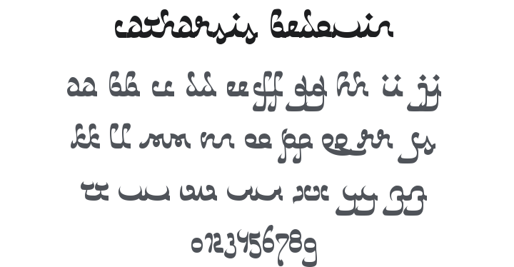 Catharsis Bedouin Font