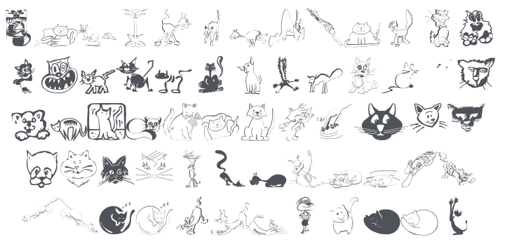 Cats Cats Font