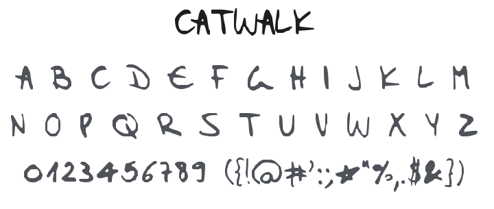 Catwalk Font