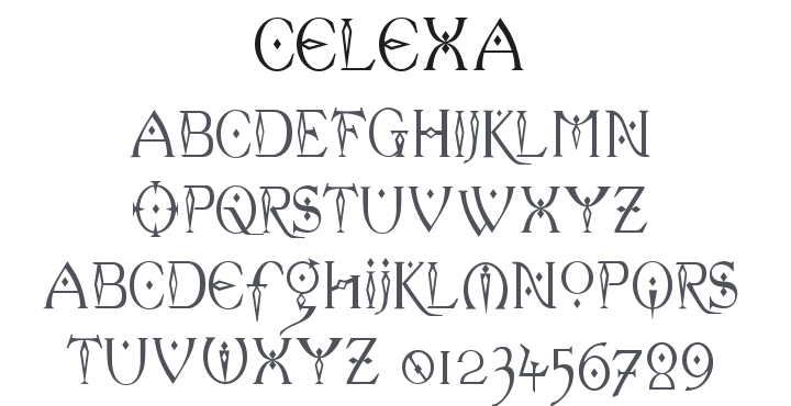 Celexa Font