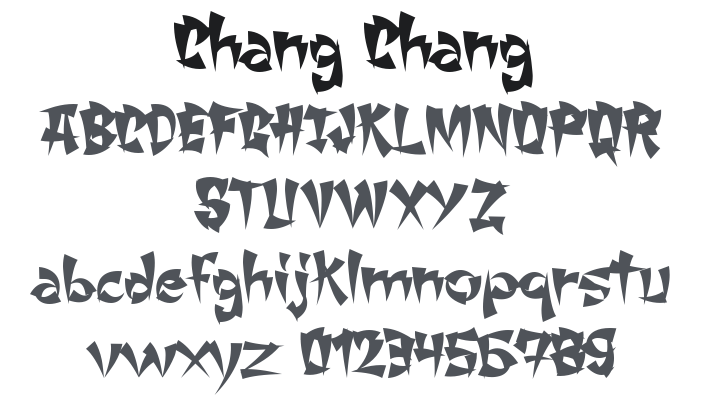 Chang Chang Font Family