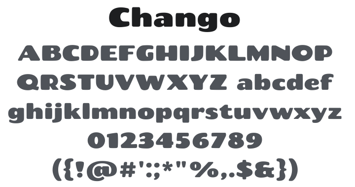 Chango Font