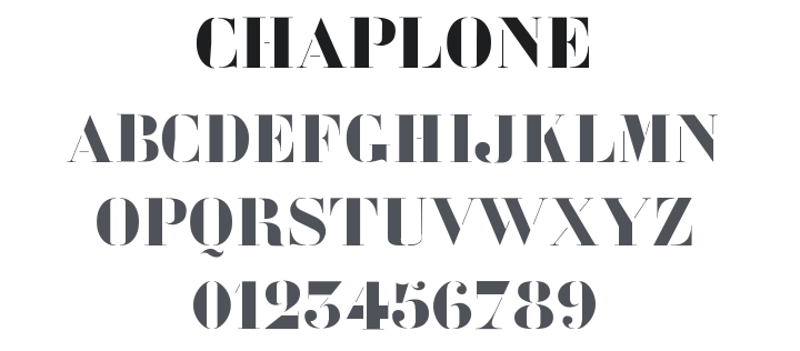 Chaplone Font