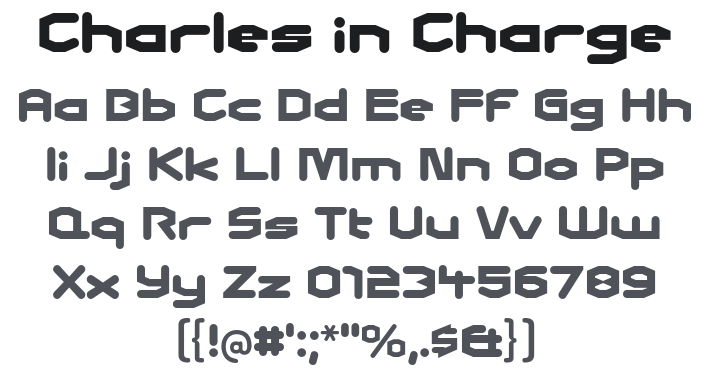 Charles in Charge Font