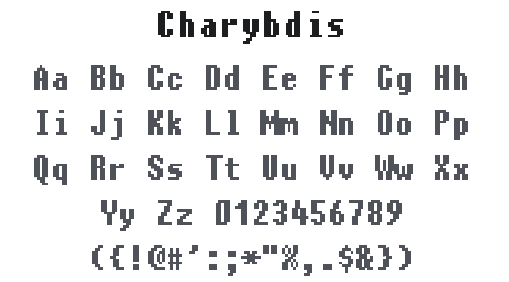 Charybdis Font