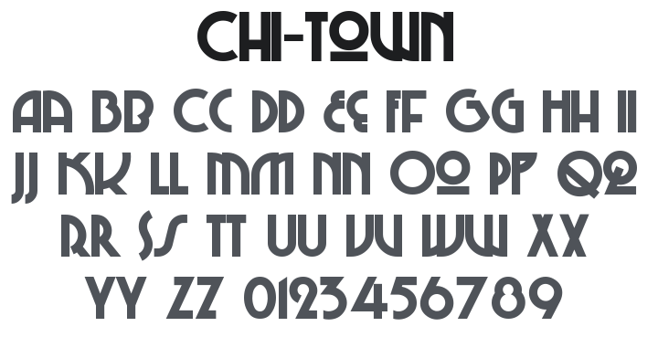 Chi-Town Font