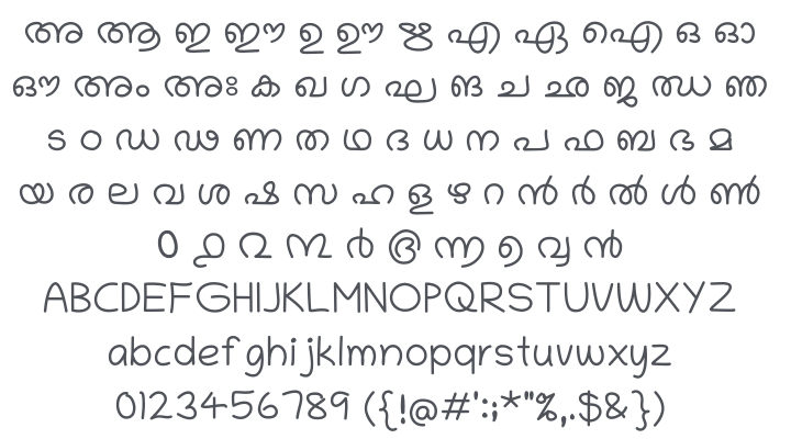 Chilanka Font