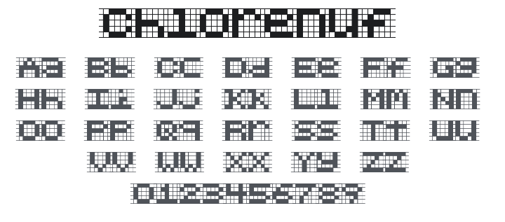 Chlorenuf Font