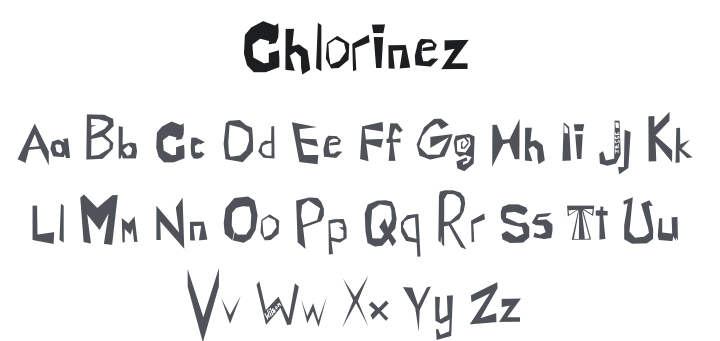 Chlorinez Font