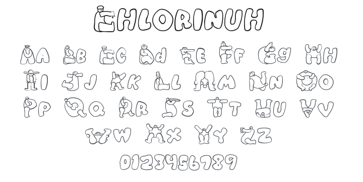 Chlorinuh Font