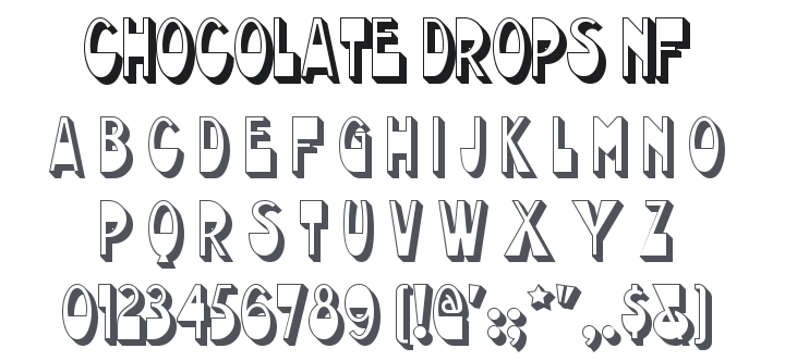 Chocolate Drops NF Font