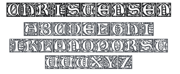 Christensen Caps Font