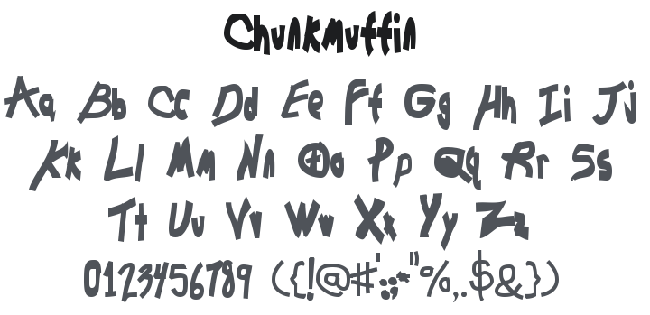 Chunkmuffin Font Family