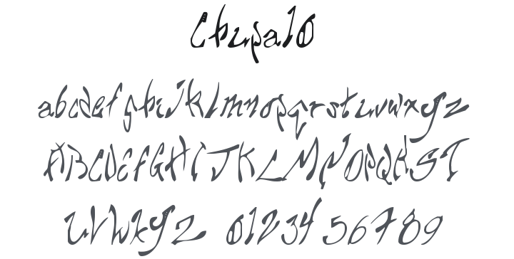 Chupa10 Font