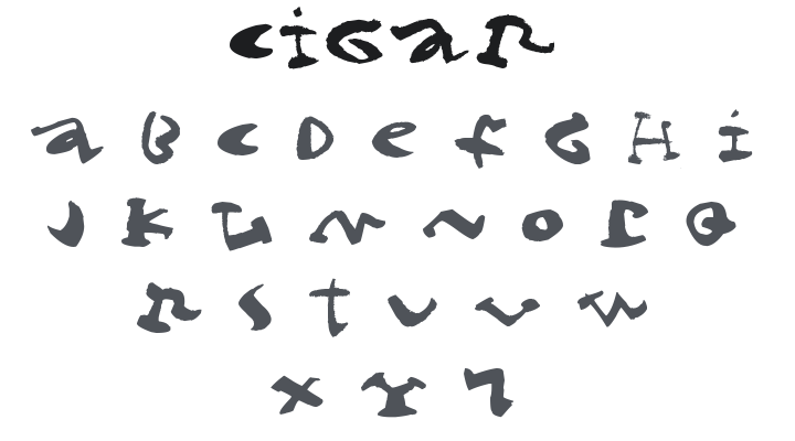 Cigar Font