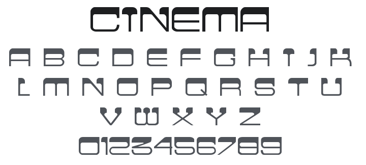 Cinema Font