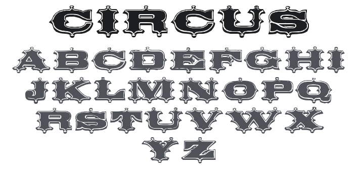 Circus Ornate Font