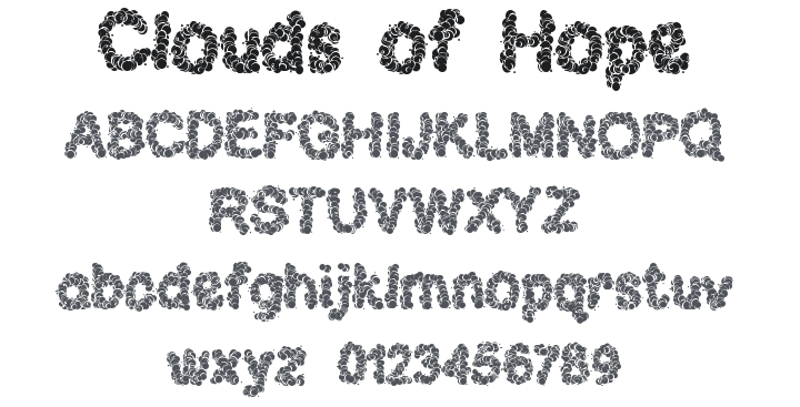 Clouds of Hope LSF Font
