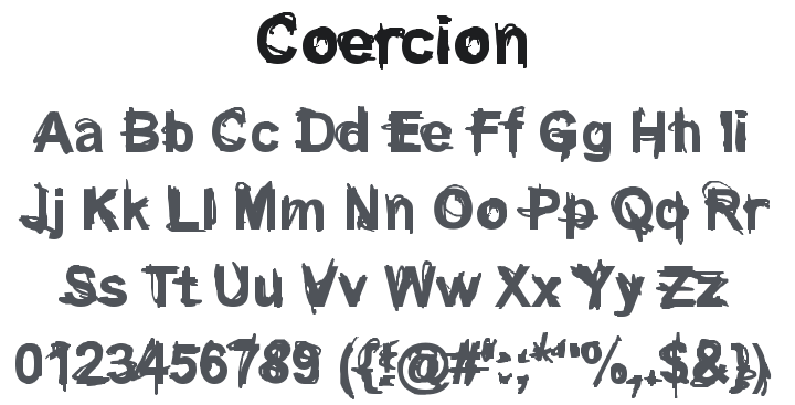 Coercion Font Family