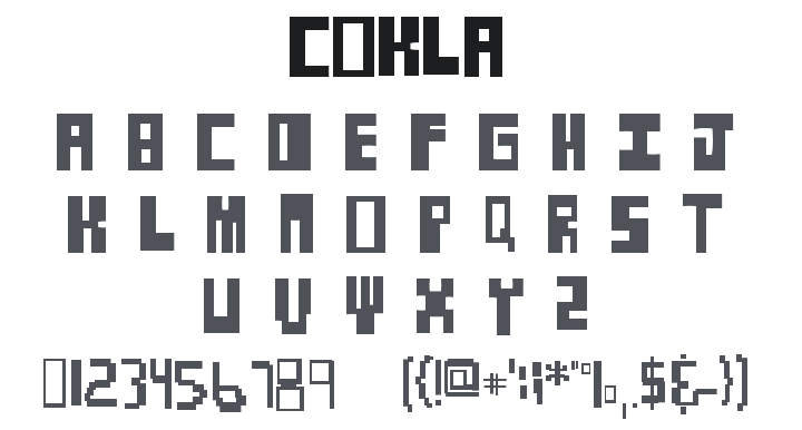 Cokla Font
