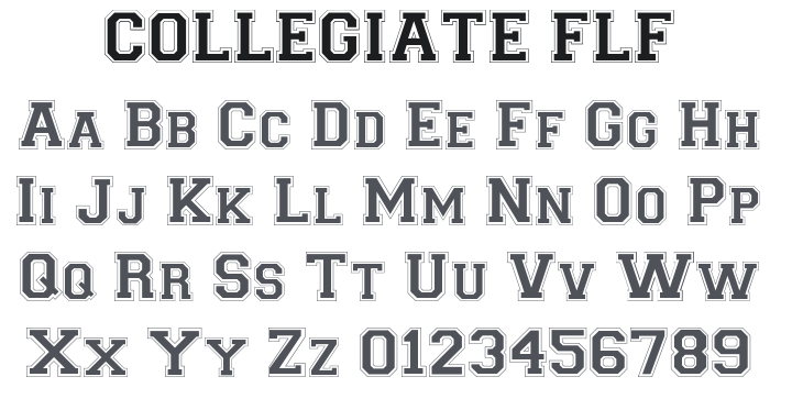 Collegiate FLF Font Family