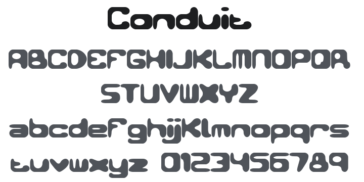 Conduit Font Family