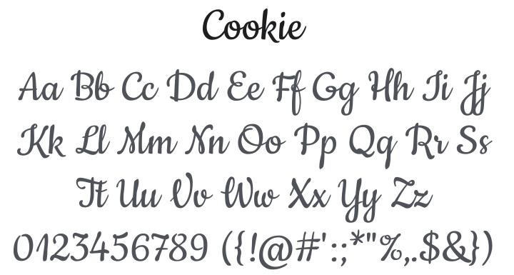 Cookie Font