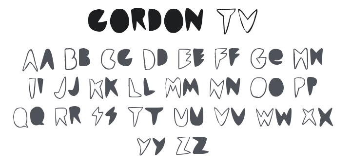 Cordon TV Font