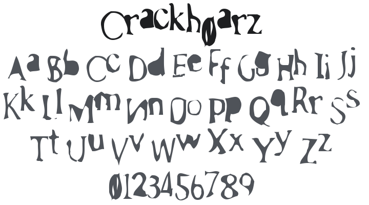 Crackh0arz Font