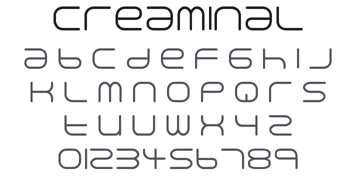 Creaminal Font