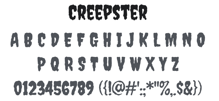 Creepster Font