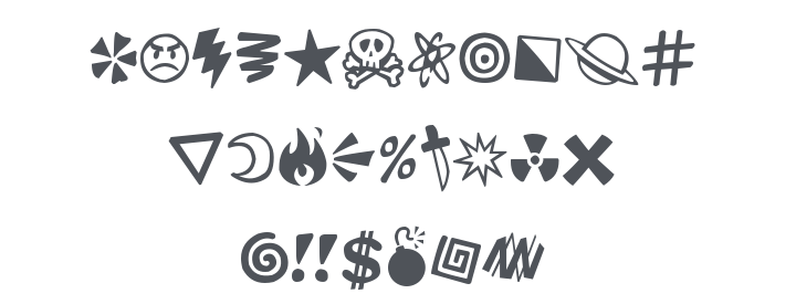 Curses Font